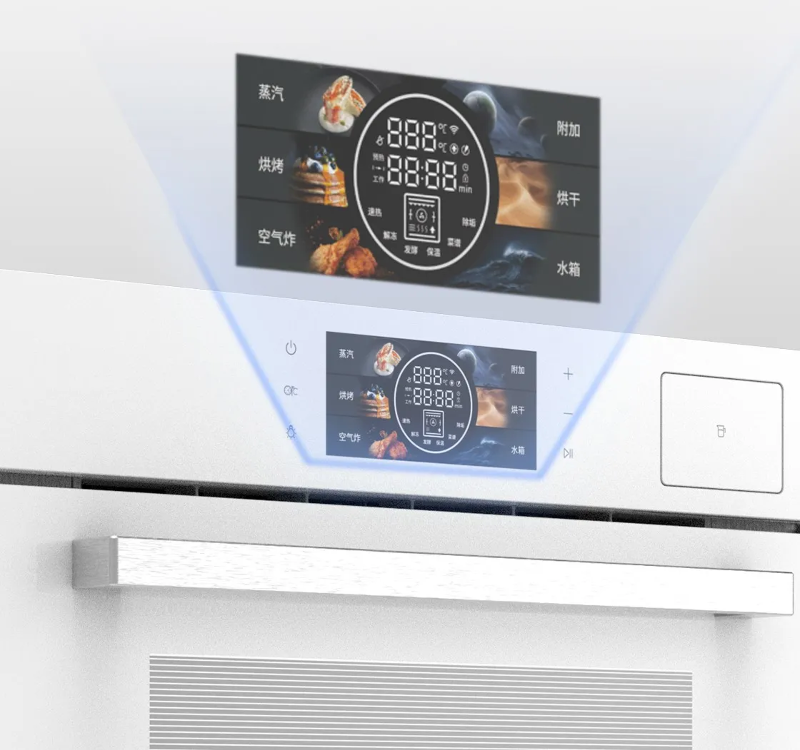 TFT Display of Self Cleaning Electric Oven TFT Display of Self Cleaning Electric Oven